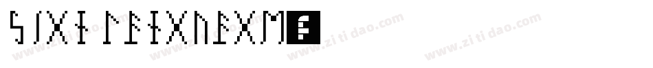 Sign Language字体转换